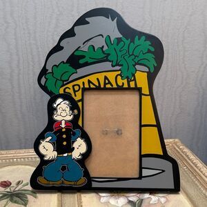 Vintage 1998 Popeye the Sailor Man Spinach Photo Picture Frame